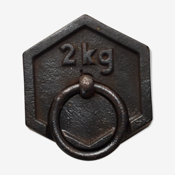 Old 2 kg weight