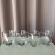 Elegant set of four vintage whiskey tumblers