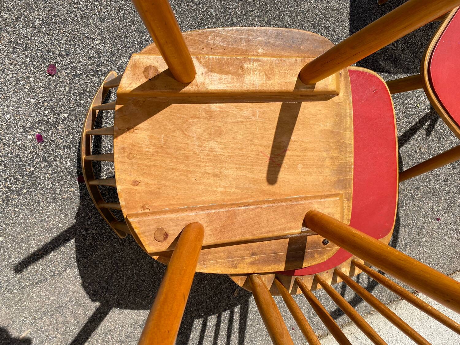 Set of 4 Baumann Sonate bistro chairs