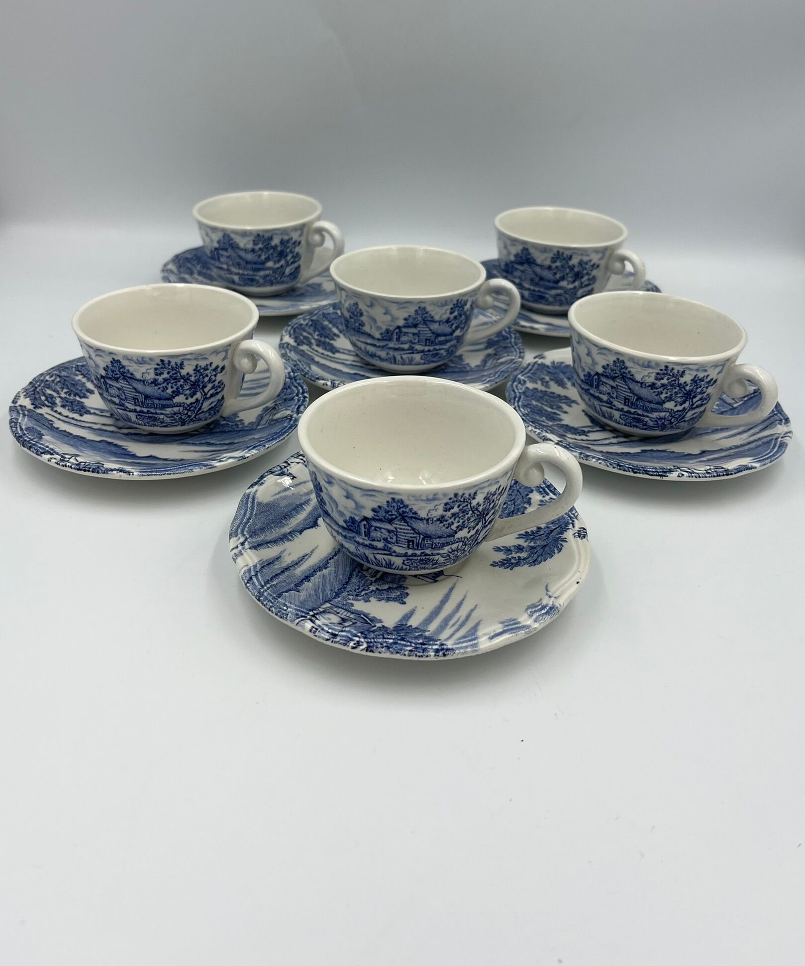 English style coffee service 70s