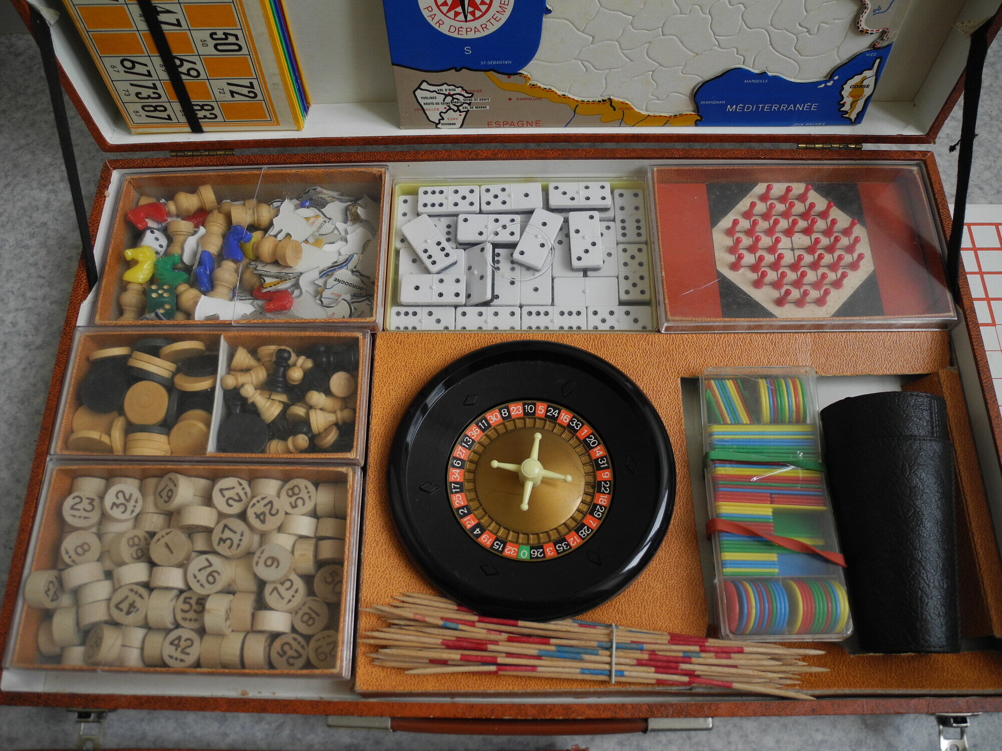 Jeu De Société Ancien - Le Solitaire RACHEZ Paris, Complet, Boîte D'origine, Années 70