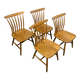 Four vintage Swedish Akerblom chairs.