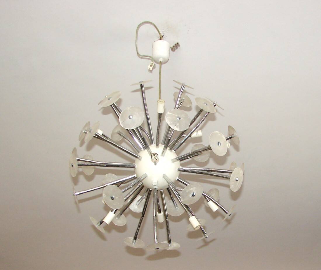 Italian hanging lamp Arditi, Space age 1980s