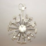 Italian hanging lamp Arditi, Space age 1980s