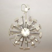 Italian hanging lamp Arditi, Space age 1980s