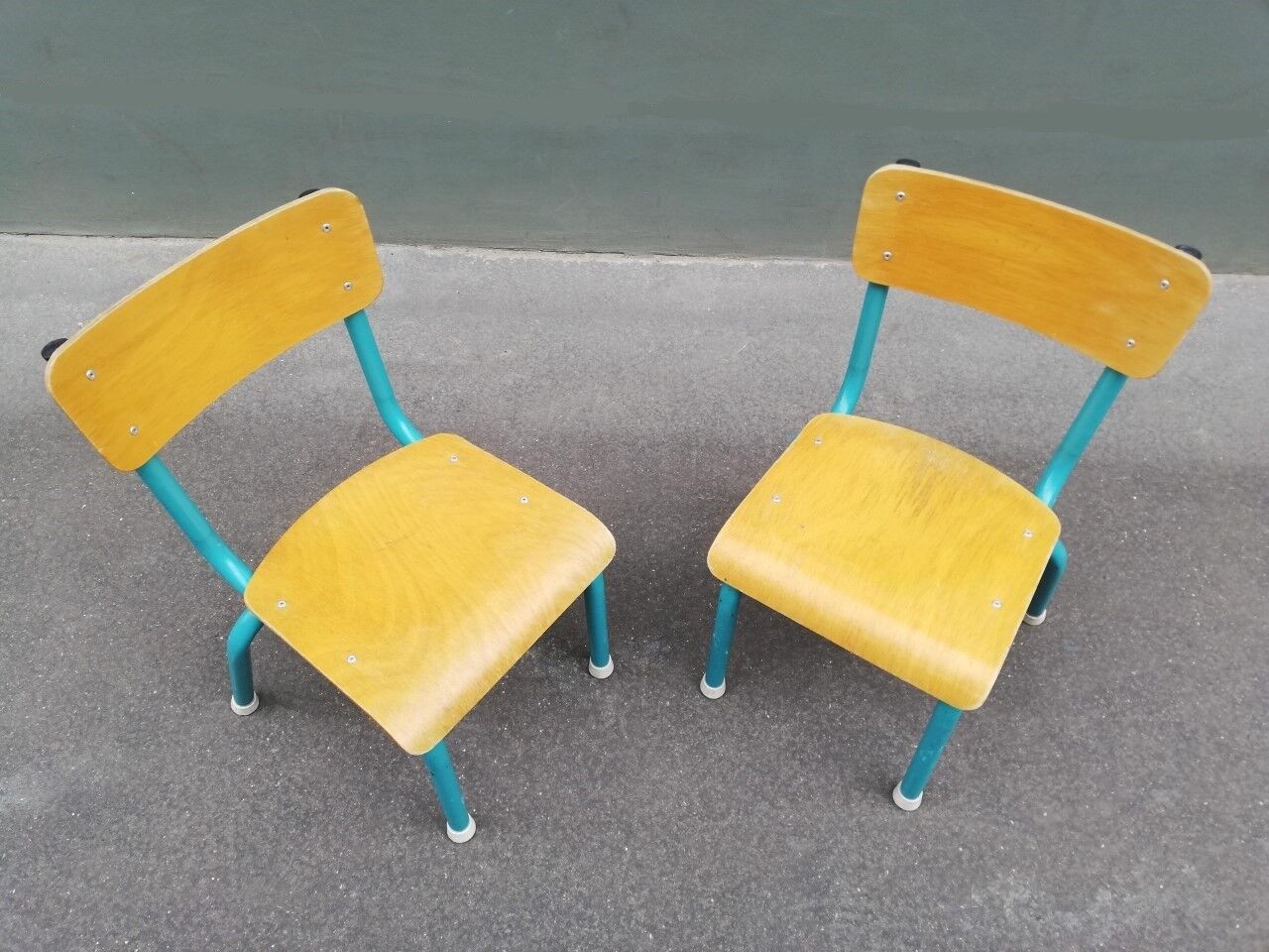 Pair of children's chairs
