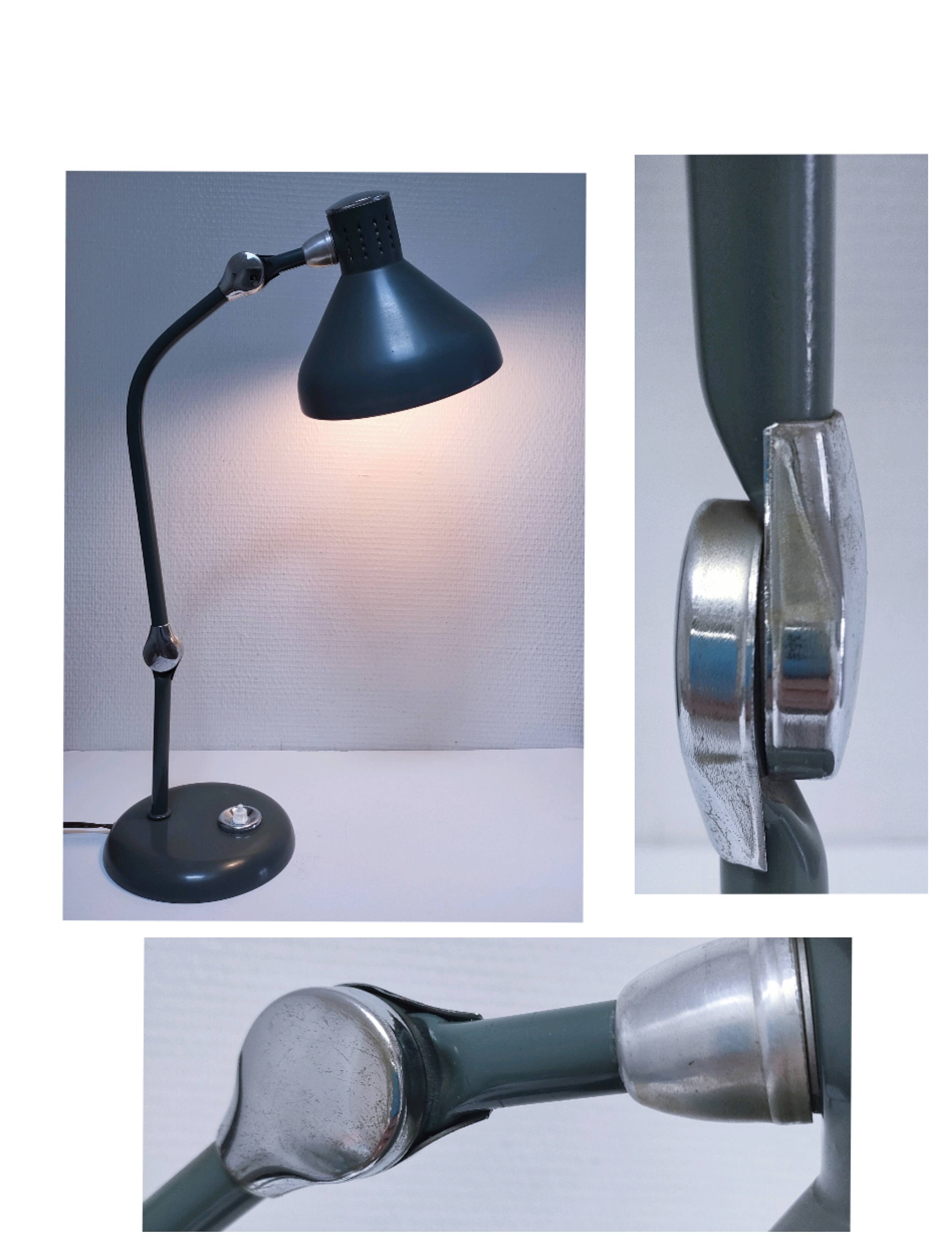JUMO GS1 khaki lamp from the 50s design