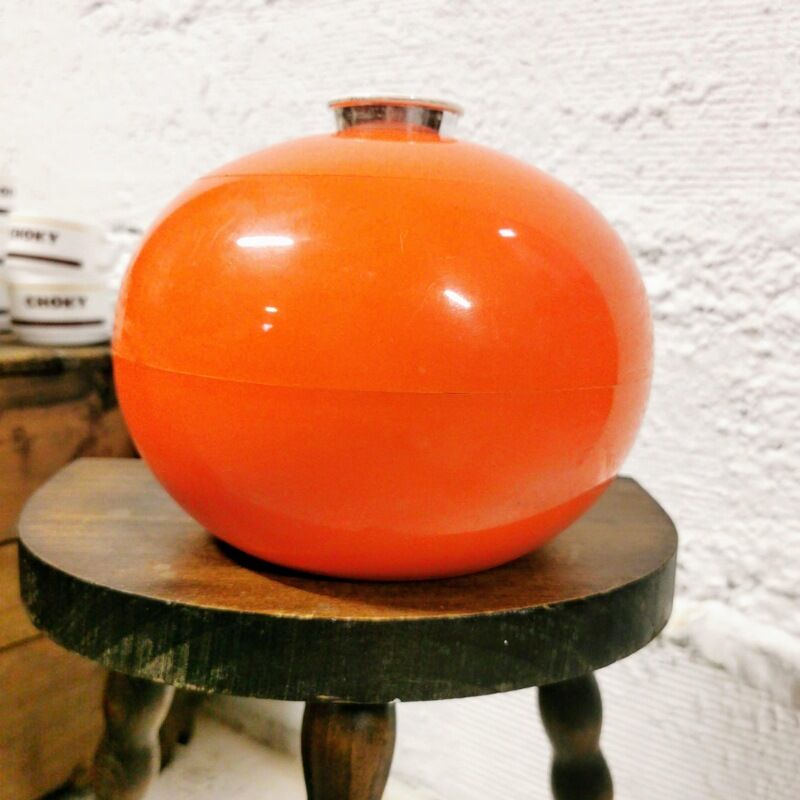Orange ice ball