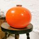 Orange ice ball