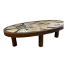 Table basse style vallauris