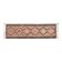 Handwoven Orange Wool Turkish Oushak Runner Rug 99x343