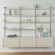 Modular shelving system 606 by Dieter Rams for Vitsœ from the 1960s