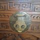 Asian chest from the 20th century made of camphor wood (omb)