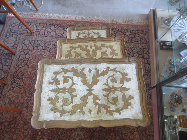 Baroque nesting tables