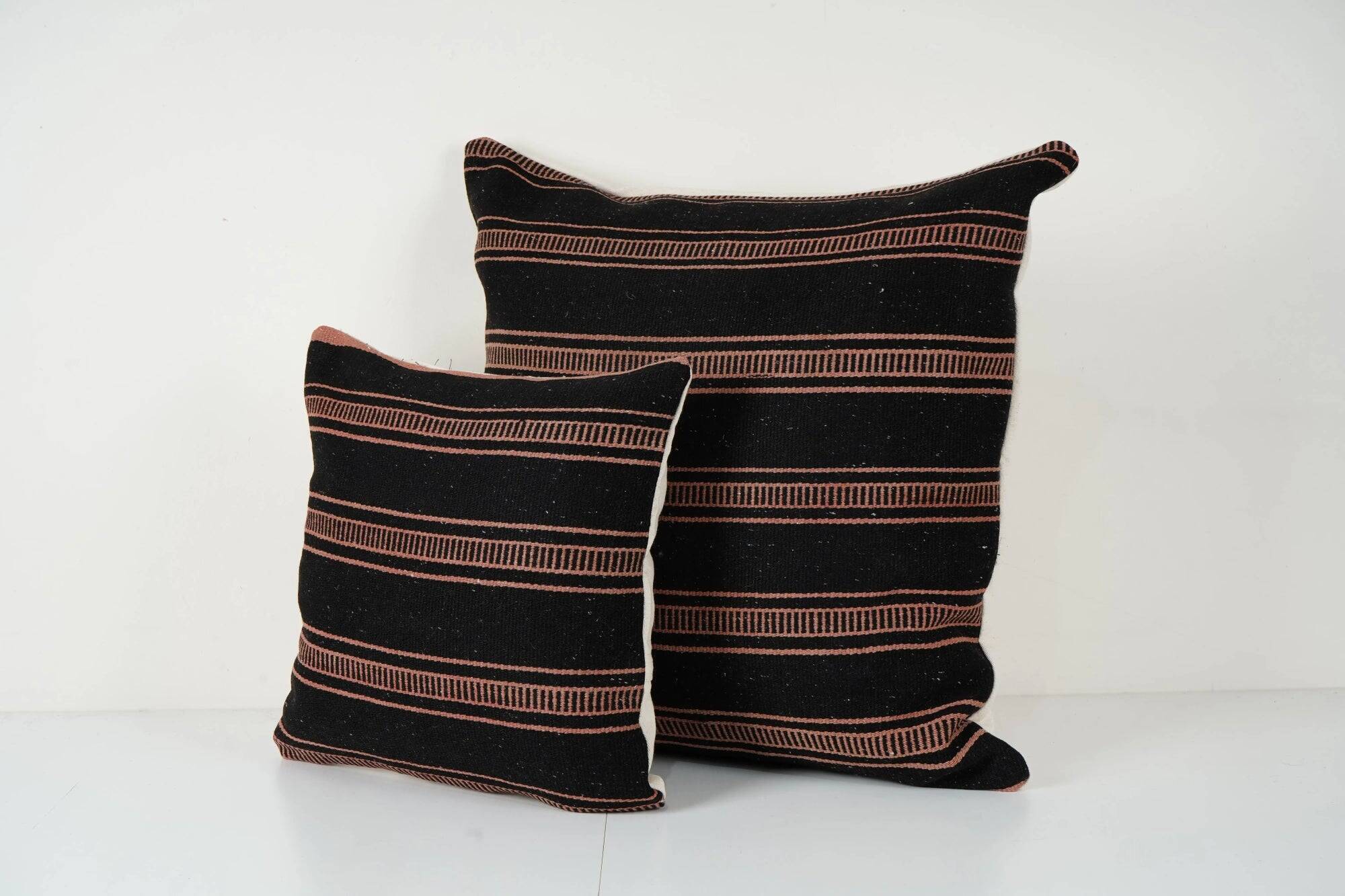 Set of 2 vintage Turkish cushion covers 41x41 cm