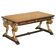 Double-sided writing desk in hardwood with gilt griffins, RJ Horner style.