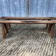 Pair of antique oak benches