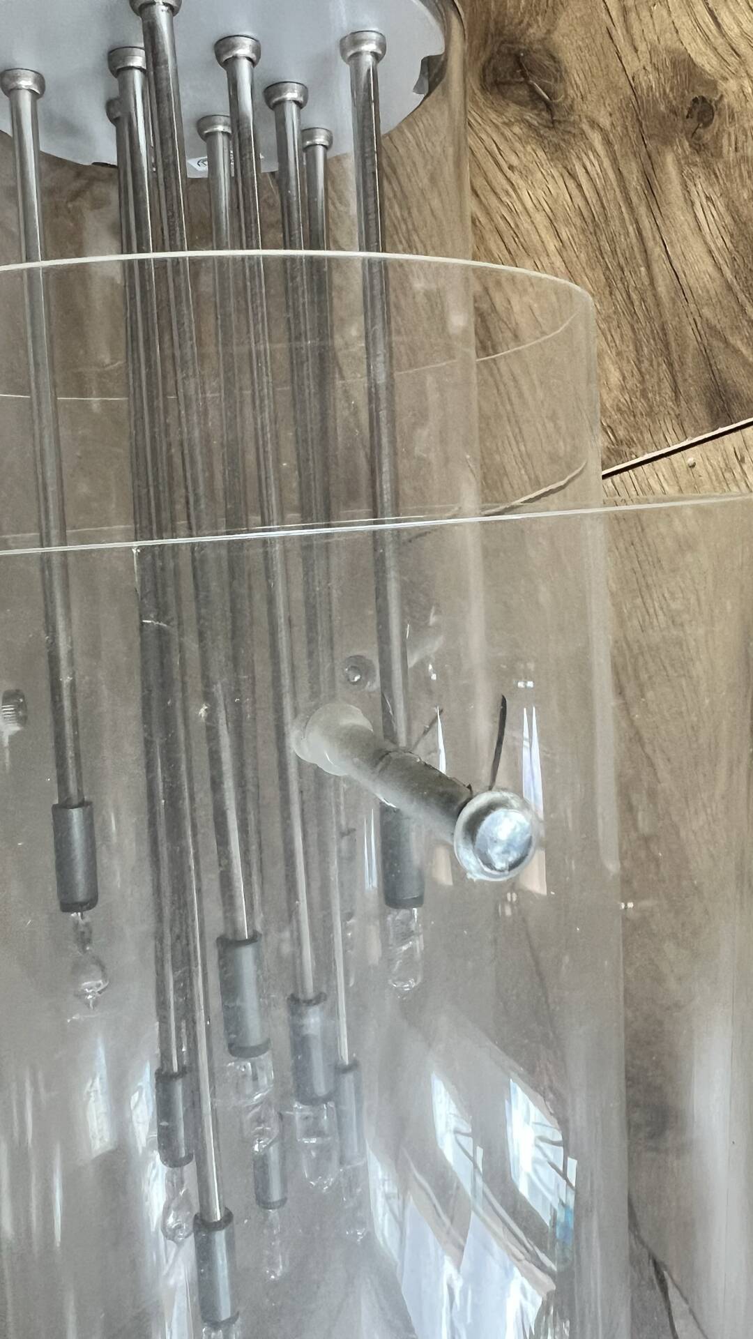 Suspension Plexiglas (x2)