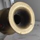 Antique gilded brass vase