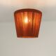 Orange wool lampshade