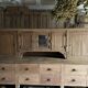 Antique oak dresser top
