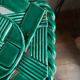 Vintage braided green ceramic trivia