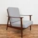 Mid-Century Danish Teak Armchair, 1960s.