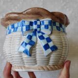 Slush pot basket of apples