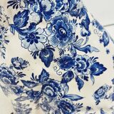 Tiger Statue Ceramic Delft Blue