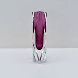 Sommerso vase - Murano blown glass, Italy 1970