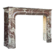 Louis XIV style fireplace in Levanto marble circa 1880