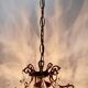 Authentic Peris Andreu chandelier, Valencia, Spain, 1950s, fully