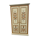 Wardrobe hand painted wardrobe flowers