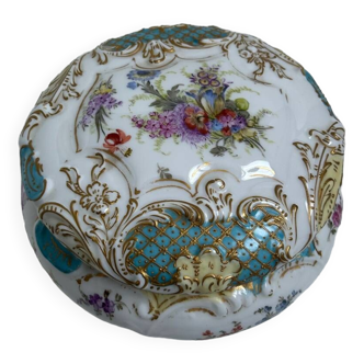 Bonbonnière ancienne porcelaine