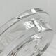 Very thick crystal ashtray, Retro futuristic.