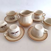St. Amand earthenware coffee cups