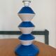 D'Albret France Vintage Memphis Ceramic Lamp