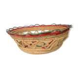 Handcrafted braided basket