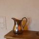 Coffee set in silver metal composed of 3 pitchers, Millan Freres, Paris