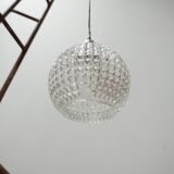 Late 20th dutch glass ball pendant light