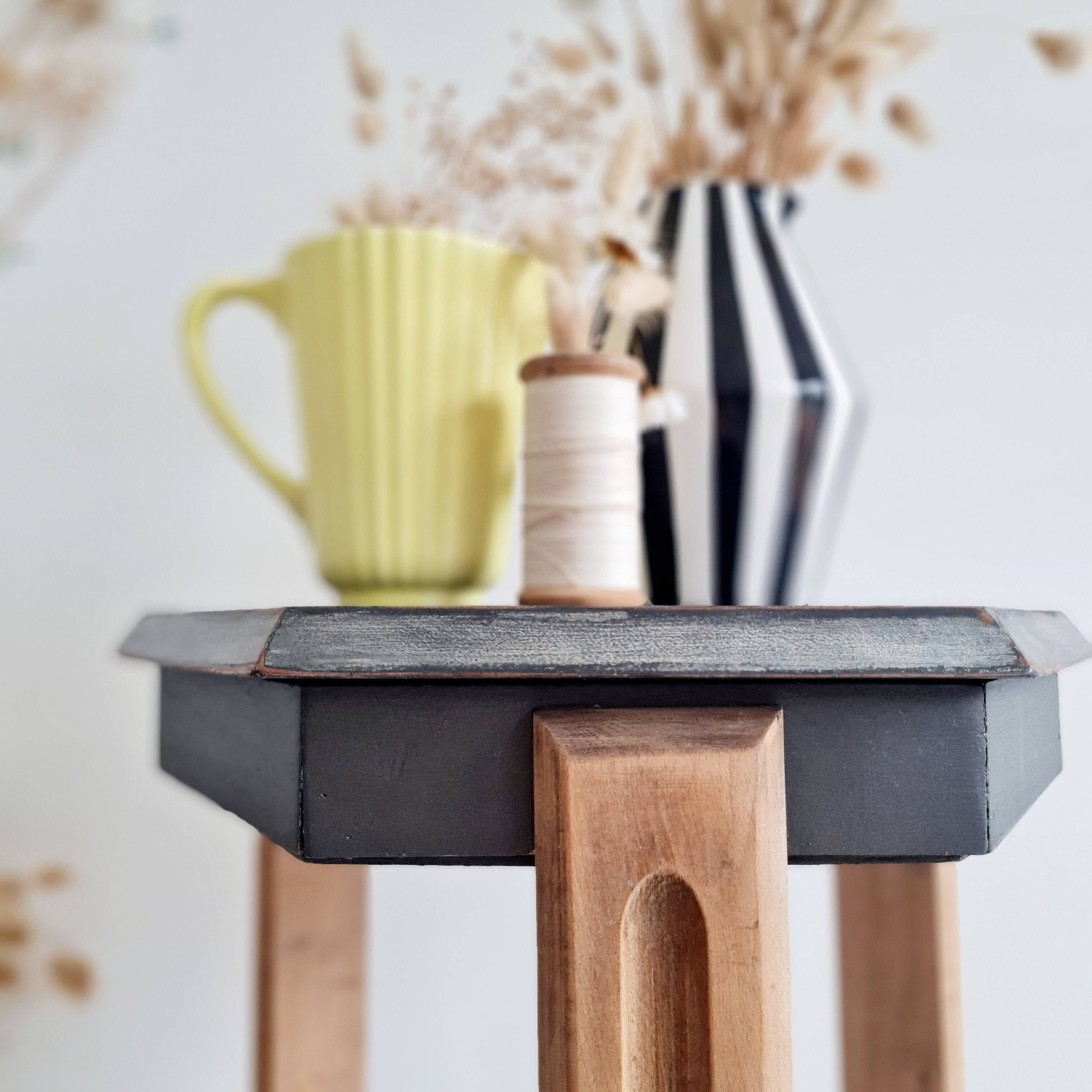 Art Deco wooden side table