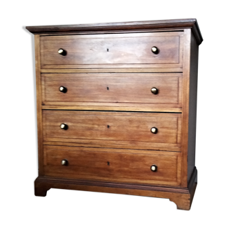 English marine chest of drawers
