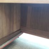 Exotic wood counter desk