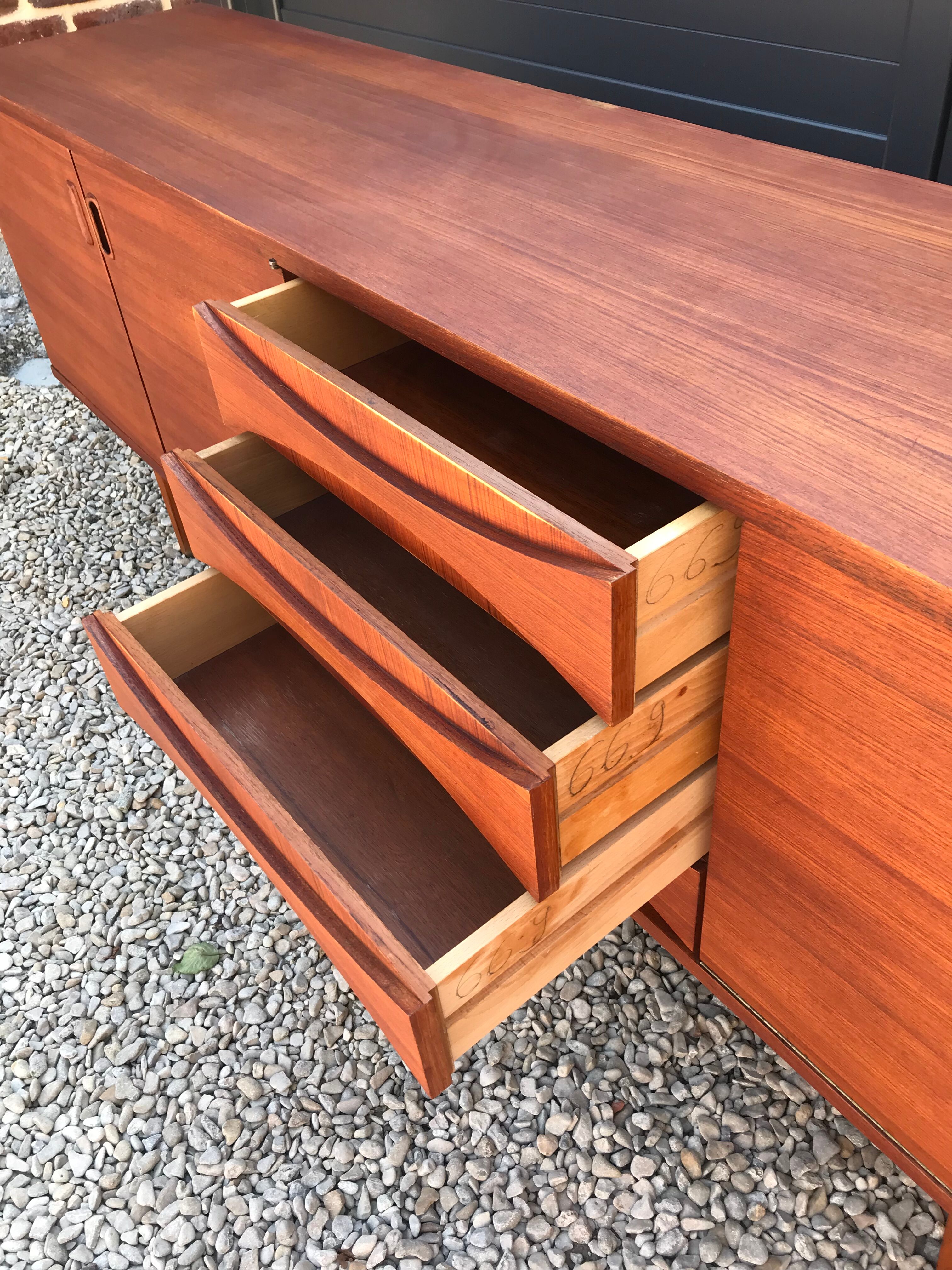 Eros row in scandinavian design teak