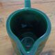 Small dark green Art Deco Saint Clément jug