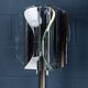 20th century italian chrome & glass floor lamp attributable to max ingrand