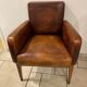 Leather armchair