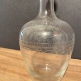 Glass decanter decorated with spirals late nineteenth early twentieth