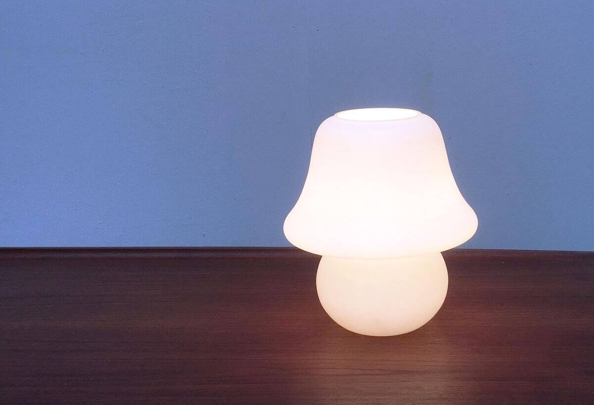 Lampe de table champignon vintage allemande de Hustadt Leuchten