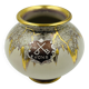 Miniature vase Dümler Breiden Höhr gold model representing vintage